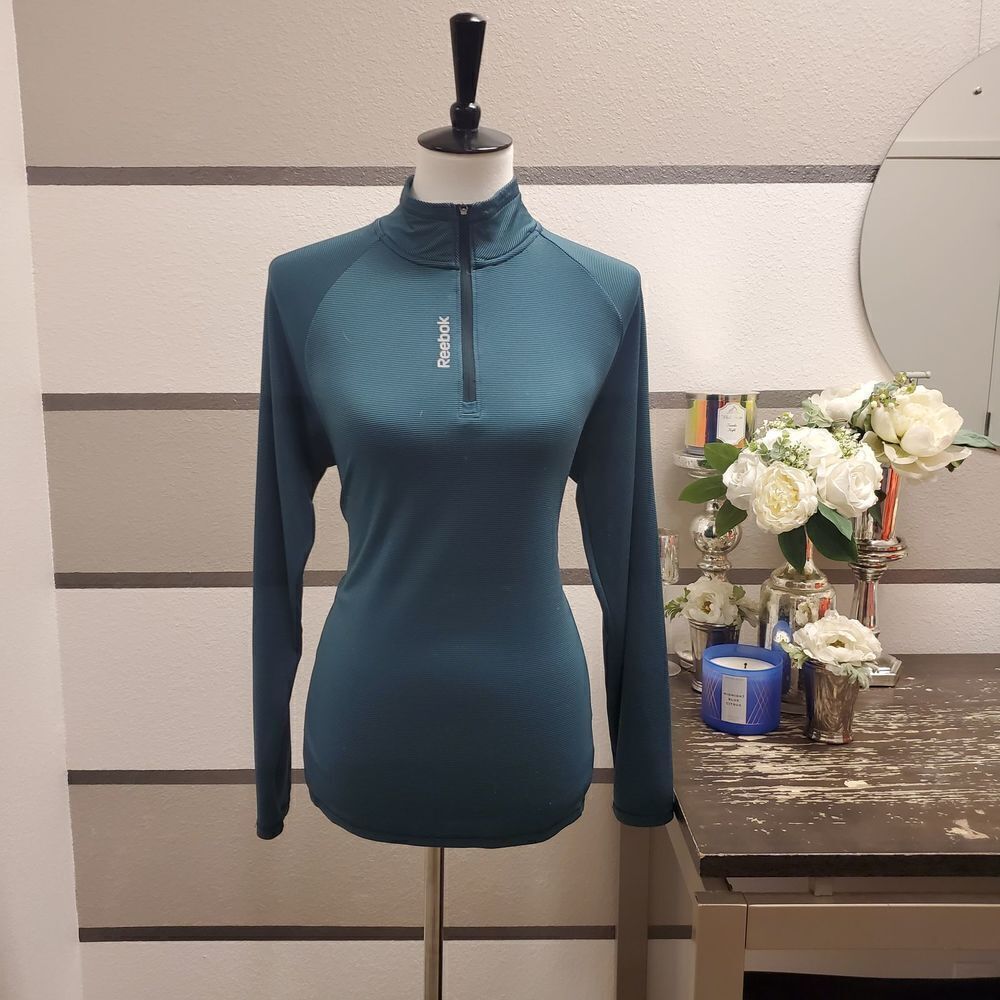 Reebok 1/4 Zip Pullover Sz S